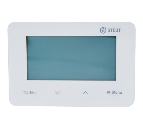 Беспроводной комнатный терморегулятор STOUT ST-293v2 белый STE-0101-029321