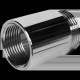 Удлинитель хромированный STOUT 1 x 40 мм SFT-0002-000140