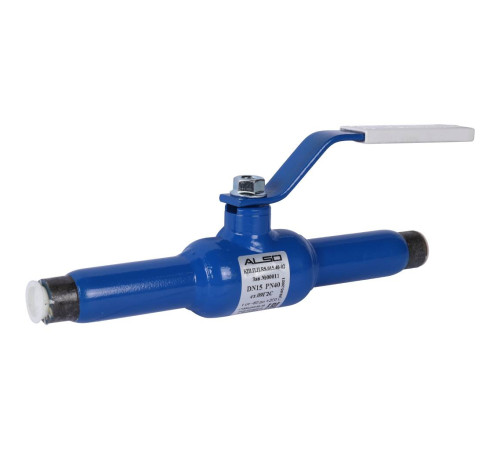Кран шаровой ALSO КШПП RS Ду 15 Ру 4.0 МПа сталь 09Г2С полнопроходной муфтовый КШ.П.П.RS.015.40-02