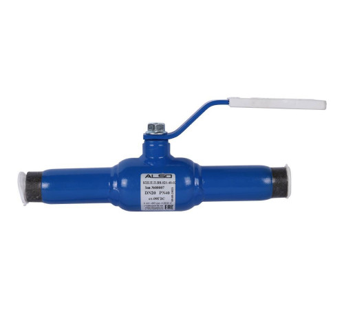 Кран шаровой ALSO КШПП RS Ду 20 Ру 4.0 МПа сталь 09Г2С полнопроходной муфтовый КШ.П.П.RS.020.40-02