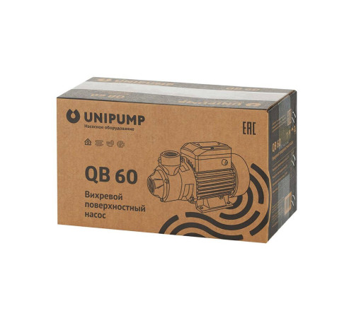 Насос поверхностный вихревой UNIPUMP QB 60 83861