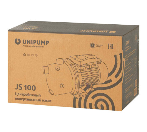 Насос поверхностный центробежный UNIPUMP JS 100 83955