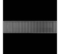Конвектор внутрипольный ROMMER RCN 80х260х1200 мм с роликовой решеткой анодированный алюминий RCN2-1000-0826120