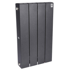 Радиатор биметаллический RIFAR SUPReMO VENTIL 500 SVR 4 секции нижнее правое подключение Антрацит 4RS50.VR-4-AN