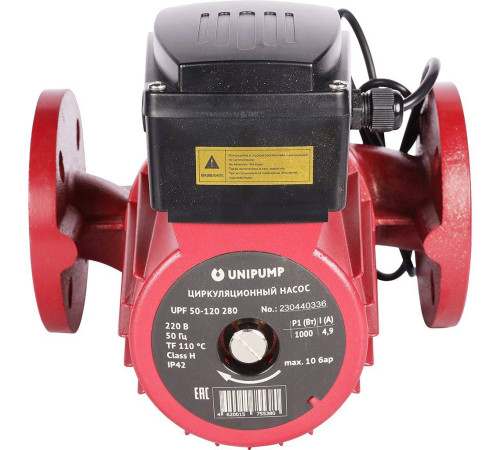 Насос циркуляционный UNIPUMP UPF 50-120 280 мм 67031