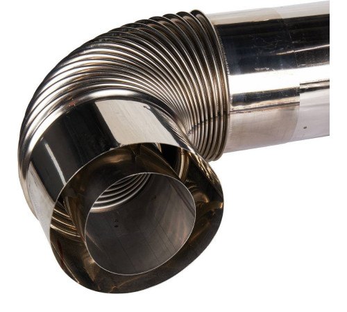 Дымоход коаксиальный Mizudo 80/120 мм L 1100 мм нержавеющая сталь AF.05.01.0020