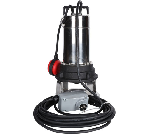 Насос дренажный STOUT с режущим механизмом и поплавком SPD-0004-211100