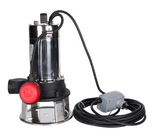 Насос дренажный STOUT с режущим механизмом и поплавком SPD-0004-211100