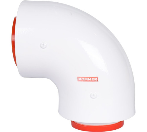 Участок начальный коаксиальный ROMMER 90° 60/100 мм RCA-6010-210190