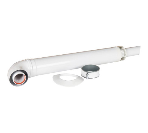 Комплект коаксиальный Mizudo Антилед 60/100 мм L850 с хомутом 01.01.100.100