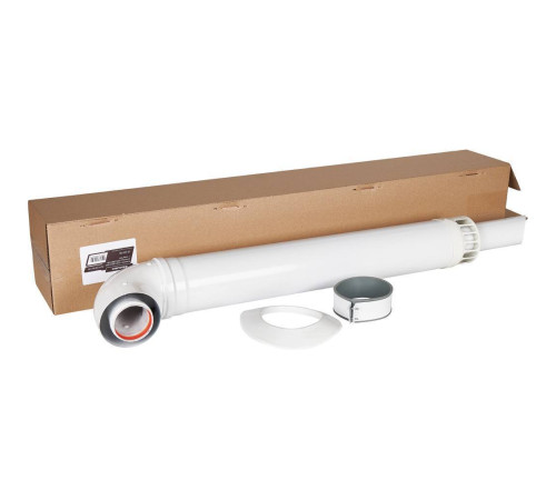 Комплект коаксиальный Mizudo Антилед 60/100 мм L850 с хомутом 01.01.100.100