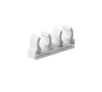 Опора двойная Pro Aqua PP-R 32 мм белая PA18512