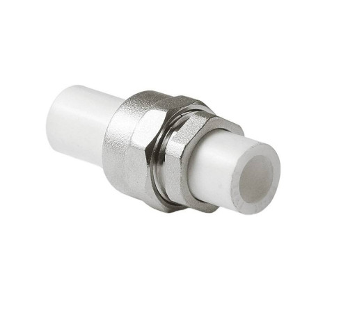 Соединение разъемное комбинированное Pro Aqua PP-R 20х3/4 белое PA72008