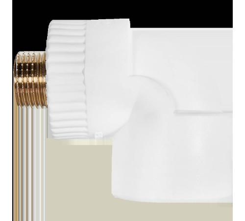 Угольник комбинированный Pro Aqua PP-R 32x1/2 НР белый PA27015