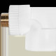Угольник комбинированный Pro Aqua PP-R 32x1/2 НР белый PA27015