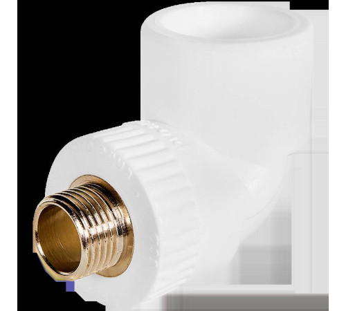 Угольник комбинированный Pro Aqua PP-R 32x1/2 НР белый PA27015