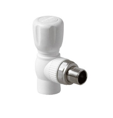 Кран шаровой для радиатора Pro Aqua PP-R угловой 20 мм х 1/2 PA42108