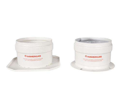 Комплект патрубков Immergas с фланцем 80 мм 3.011570