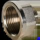 Переходник STOUT под ключ ВН никелированный 1x1/2 SFT-0073-000112