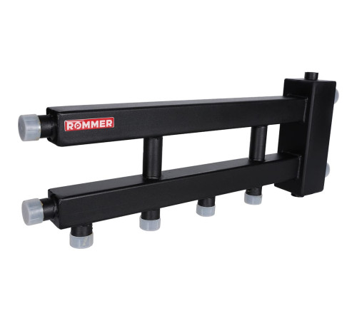 Коллектор с гидроразделителем ROMMER RDG-0060-014023 2+1 контура до 60 кВт