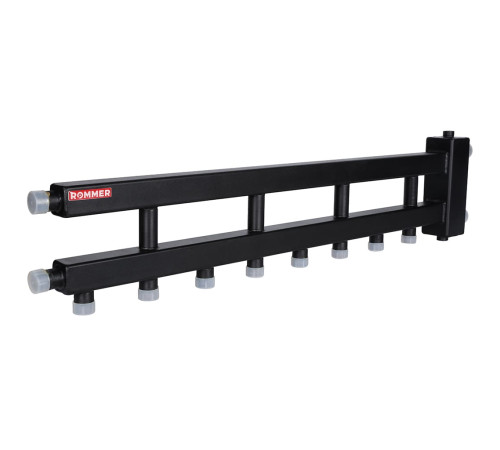 Коллектор с гидроразделителем ROMMER RDG-0060-014045 4+1 контура до 60 кВт