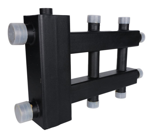 Коллектор с гидроразделителем ROMMER RDG-0060-024013 1+1+1 контура до 60 кВт