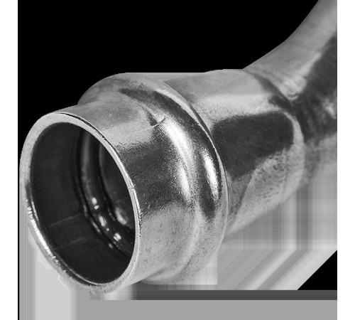 Обвод однораструбный ROMMER нержавеющая сталь 18 мм RSS-0007-000018