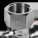 Тройник-переходник ROMMER 35х1х35 мм из нержавеющей стали пресс RSS-0015-000351