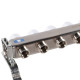 Коллекторная группа из нержавеющей стали с расходомерами ROMMER 8 выходов RMS-1200-000008