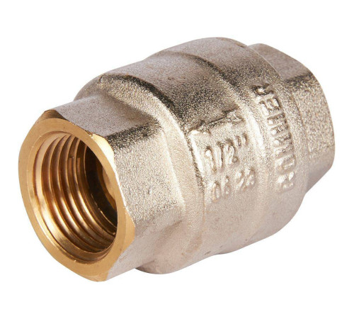Клапан обратный пружинный муфтовый ROMMER 1/2 с металлическим седлом RVC-0001-000015
