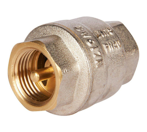 Клапан обратный пружинный муфтовый ROMMER 1/2 с металлическим седлом RVC-0001-000015
