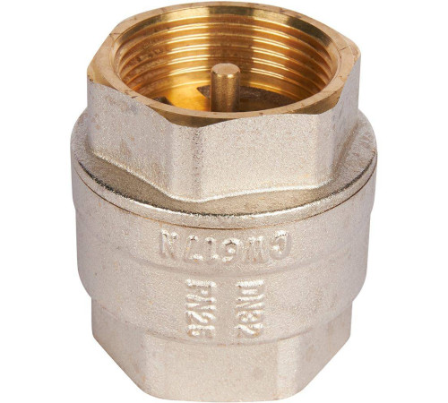 Клапан обратный пружинный муфтовый ROMMER 1 1/4 с металлическим седлом RVC-0001-000032