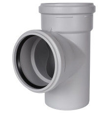 Тройник канализационный бесшумный STOUT 110x110 мм 87.5° SKB-0016-111187