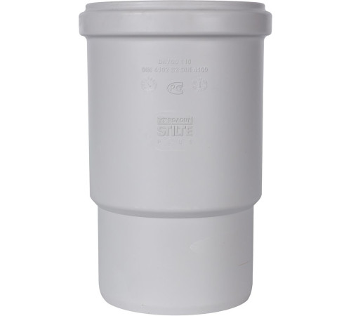 Патрубок компенсационный STOUT D110 учетверенной длины SKB-0019-000110