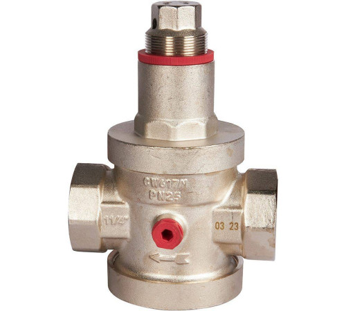 Редуктор давления ROMMER PN25 1 1/4 вн/вн с выходом под манометр RVS-0008-000032