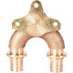 Угольник настенный проточный STOUT 20x1/2 бронзовый SFA-0040-002012