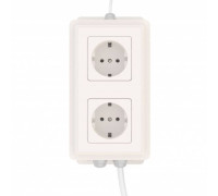 Блок управления 2-мя розетками проводной ectoControl ec01021