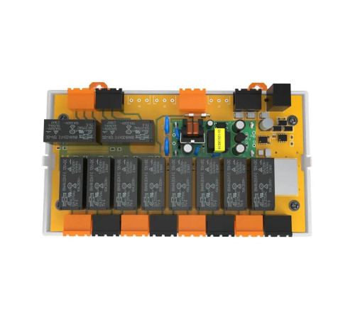 Блок управления на 10 реле проводной RS485 Modbus ectoControl ec01025