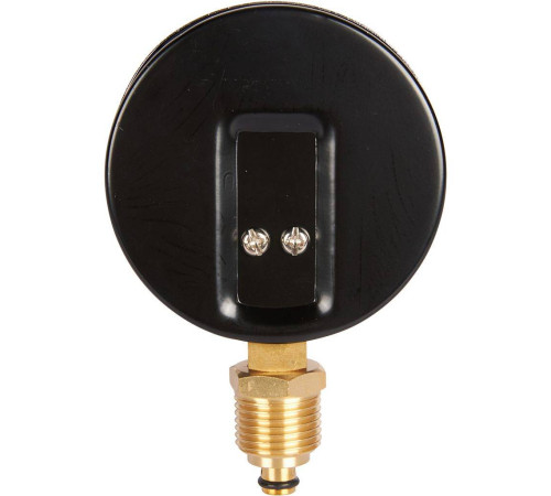 Термоманометр радиальный ROMMER 80 мм 1/2 4 бар с запорным клапаном RIM-0006-800415