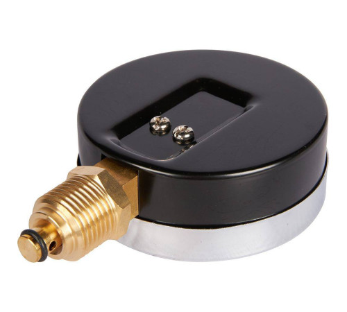 Термоманометр радиальный ROMMER 80 мм 1/2 4 бар с запорным клапаном RIM-0006-800415