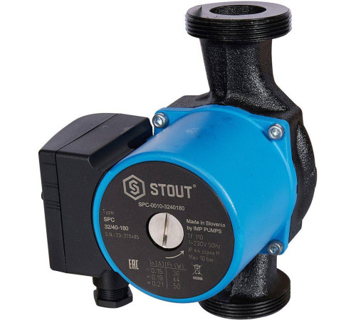 Насос циркуляционный STOUT 32/40-180 SPC-0010-3240180