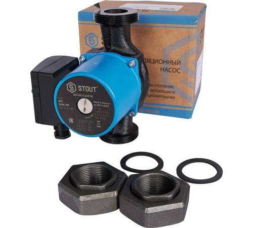 Насос циркуляционный STOUT 32/40-180 SPC-0010-3240180