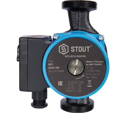 Насос циркуляционный STOUT 32/40-180 SPC-0010-3240180