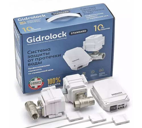 Система защиты от протечек Gidrolock Standard Bugatti 1/2 35201021