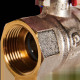 Кран шаровой с американкой ROMMER 3/4 ВР/НР ручка бабочка RBV-0005-2510220