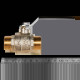 Кран шаровой полнопроходной STOUT НР/НР ручка рычаг 3/4 SVB-0005-200020