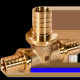 Тройник аксиальный переходной REHAU RAUTITAN MX 20-25-20 11081041001