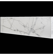 Отопительная панель STOUT WHITE STONE SCT 120х30 см белый гранит / белый корпус SCT-00WW-012030