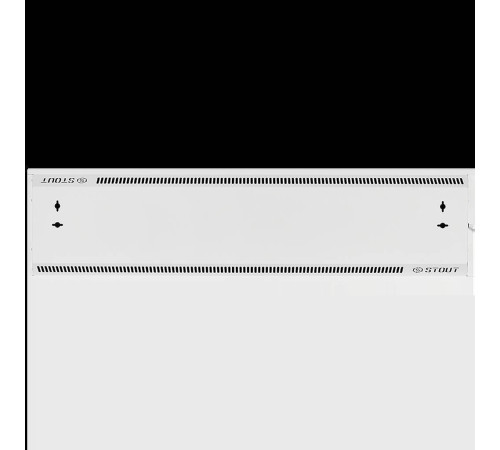 Отопительная панель STOUT WHITE STONE SCT 120х30 см белый гранит / белый корпус SCT-00WW-012030