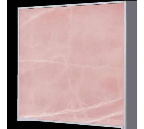 Отопительная панель STOUT ROSE STONE SCT 60х60 см розовый гранит / серый корпус SCT-00RG-006060